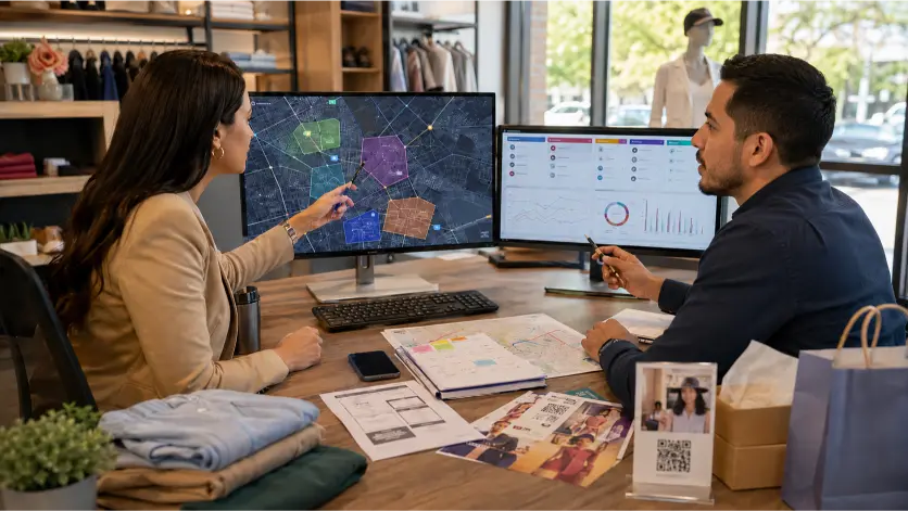 Learn how to use geofencing retail event parameters, from location selection and offer timing to landing pages, retargeting, and measurement.