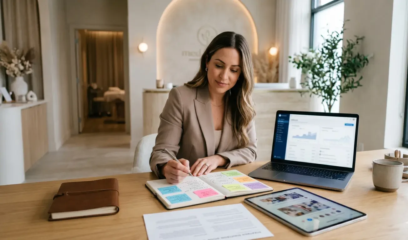 Explore med spa marketing ideas without discounts, from premium branding and social proof to local SEO, retargeting, retention, and offers.